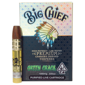 Big Chief CDT Cartridges 1G – Green Crack