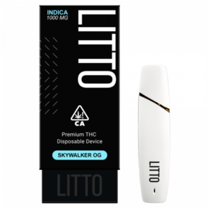 LITTO – Skywalker OG – Premium THC Disposable Vape Pen – 1G
