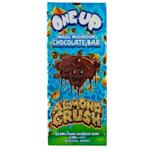 Almond Crush Mushroom Chocolate Bar
