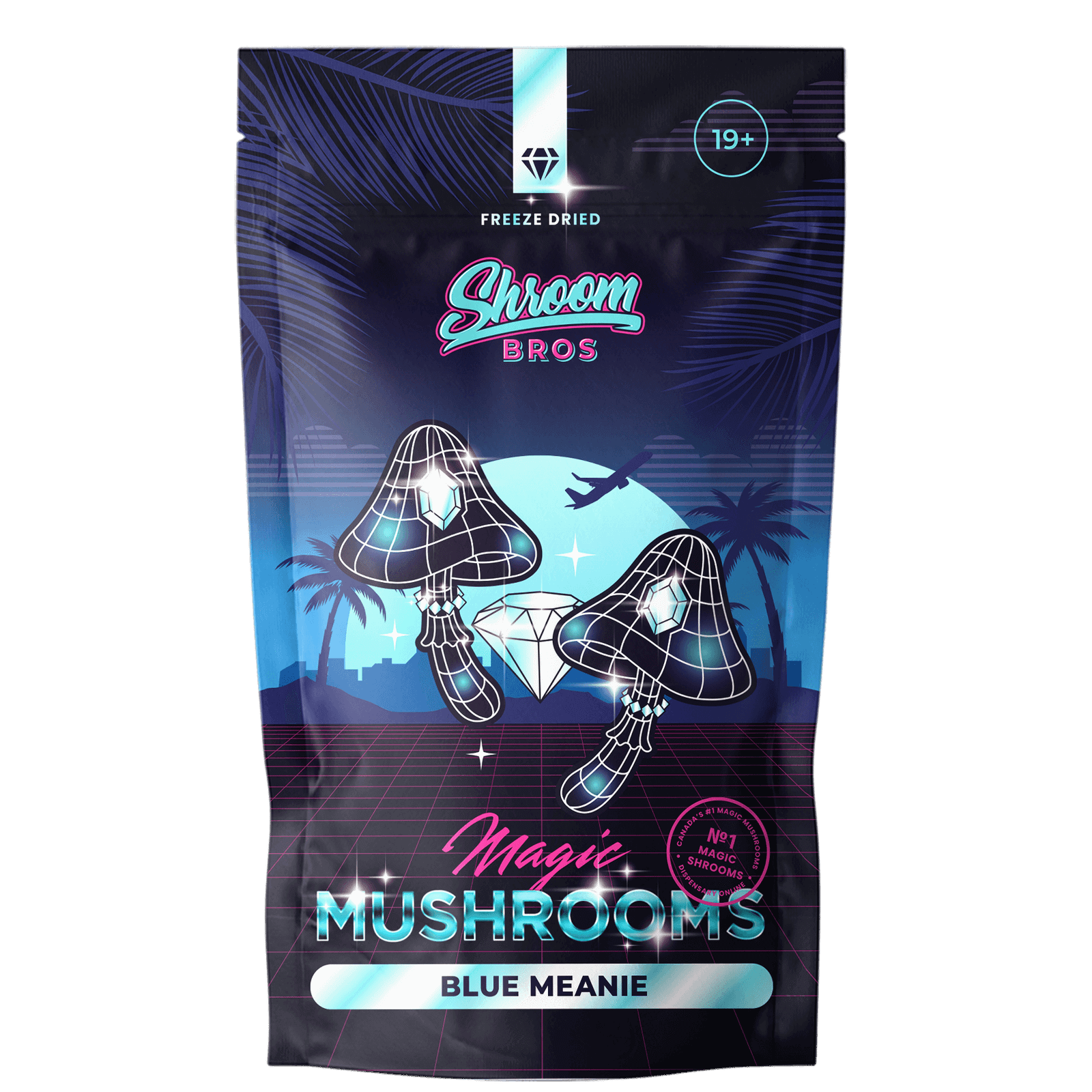 Blue Pulaski Magic Mushroom (Freeze Dried)