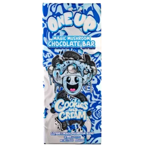 Cookies and Cream Mushroom Chocolate Bar